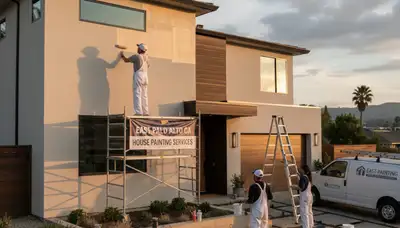House painting services in San Jose, CA for residential exterior and interior projects