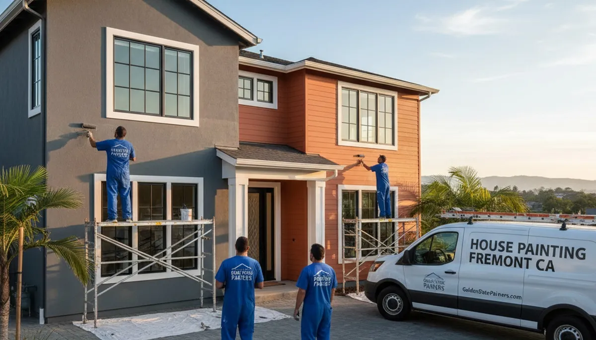 House painters in San Jose, CA providing professional residential painting services