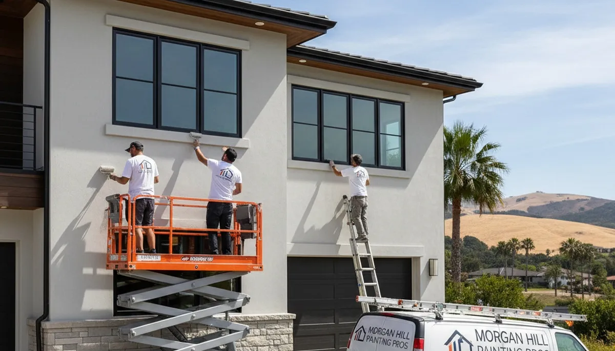 House painting services in San Jose, CA for residential exterior and interior painting projects