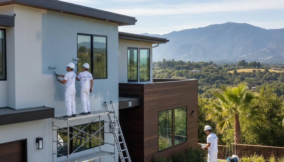 House painting service in San Jose, CA for interior and exterior home painting projects