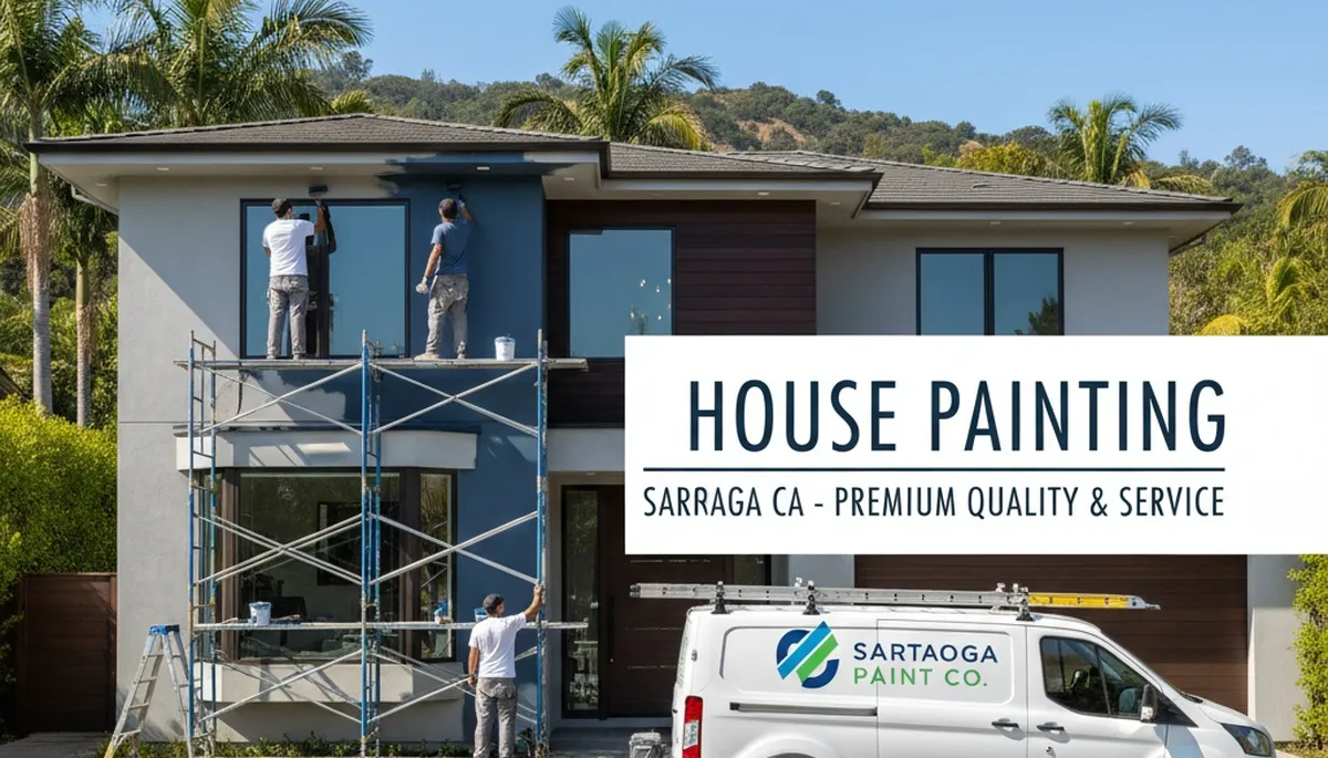 San Jose, CA house painting services by professional painters for residential exterior and interior projects