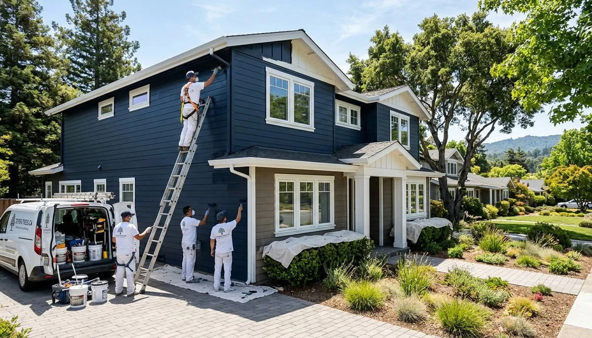 Professional house painting service in San Jose CA by expert residential painters
