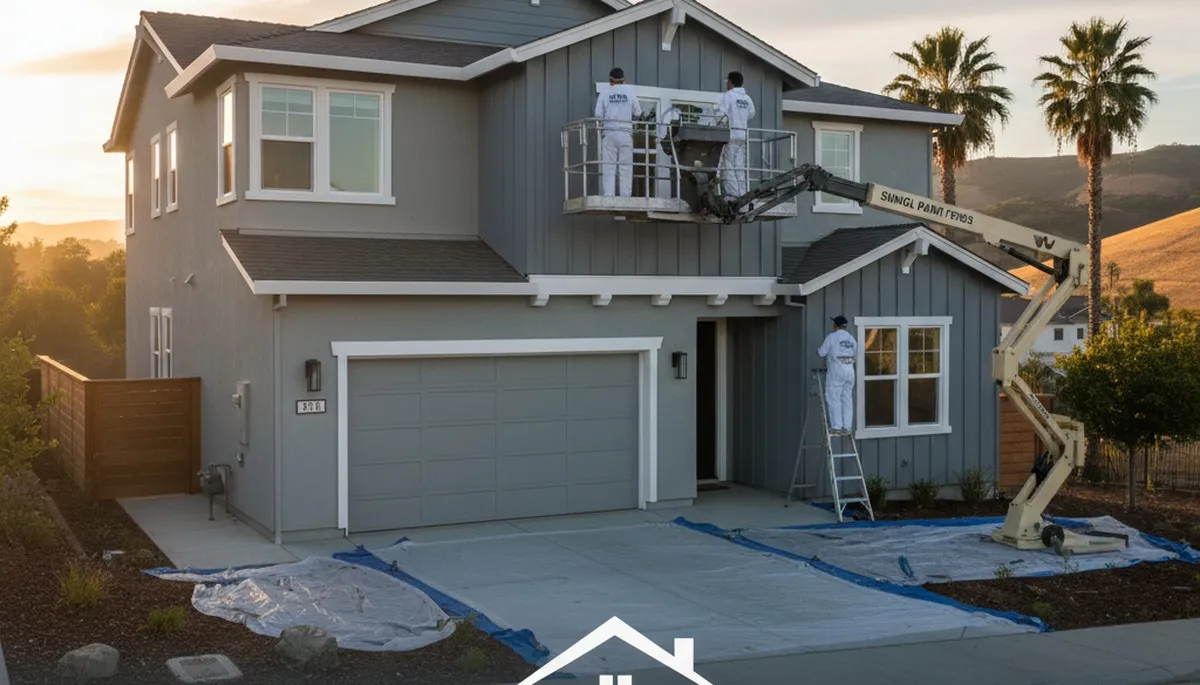 San Jose, CA house painters providing professional exterior and interior painting services