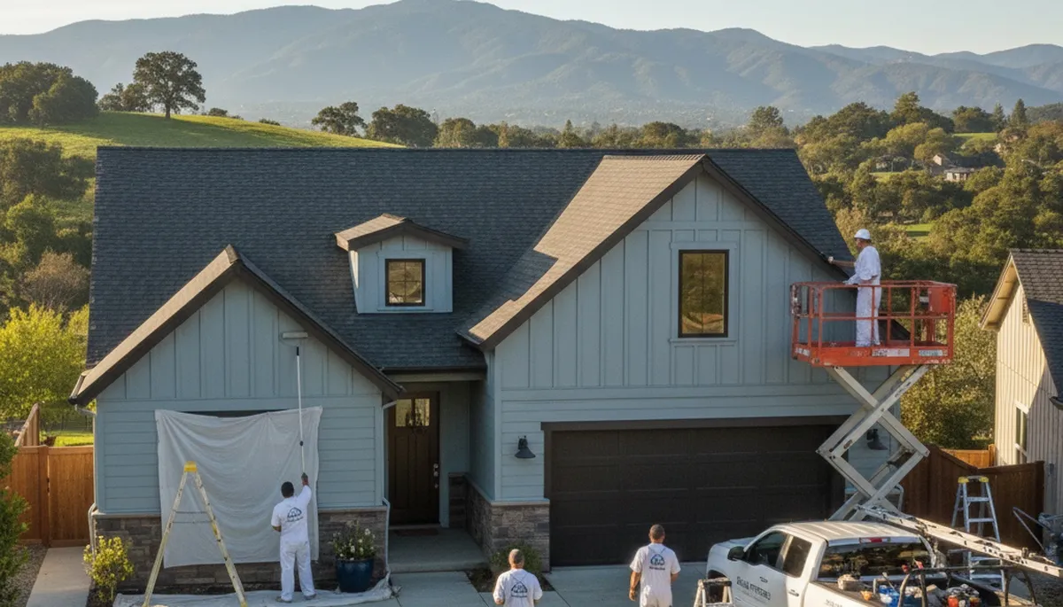 House painting services in San Jose, CA for residential interior and exterior projects