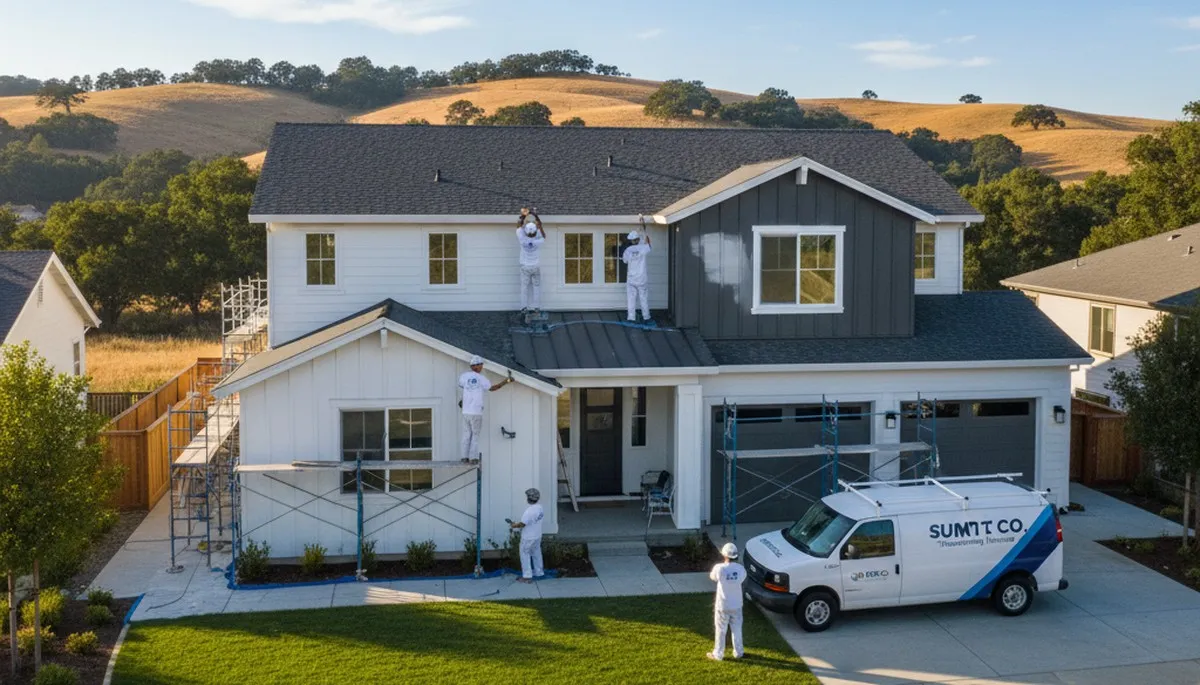 San Jose, CA house painting service by Painters San Jose CA for interior and exterior homes